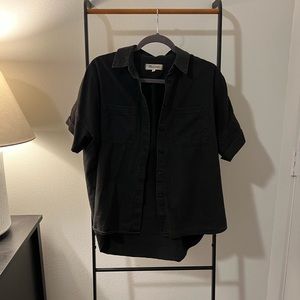 Courier Shirt in Lunar Wash S EUC